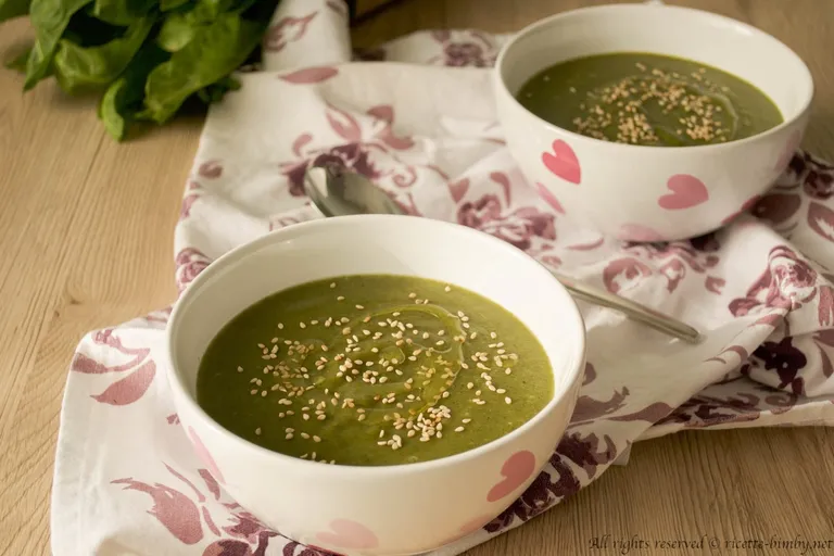 Vellutata di spinaci Bimby