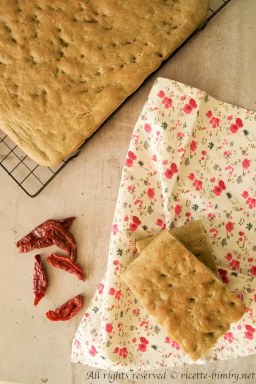 Focaccia di grano arso bimby