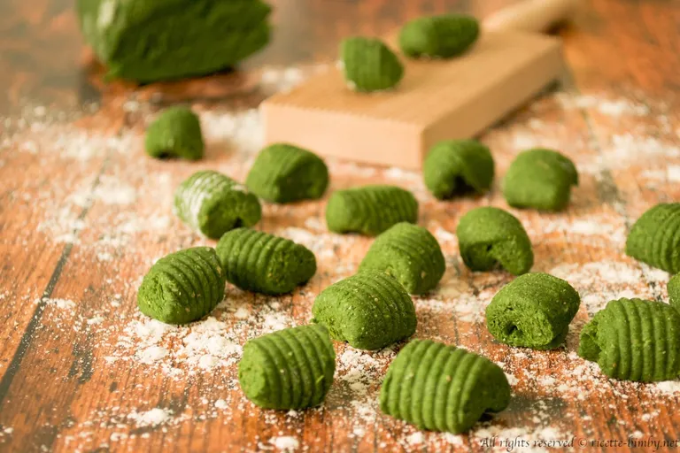 Gnocchi di spinaci senza patate Bimby