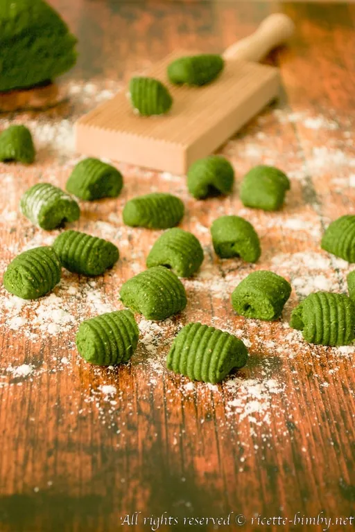 Gnocchi di spinaci senza patate bimby