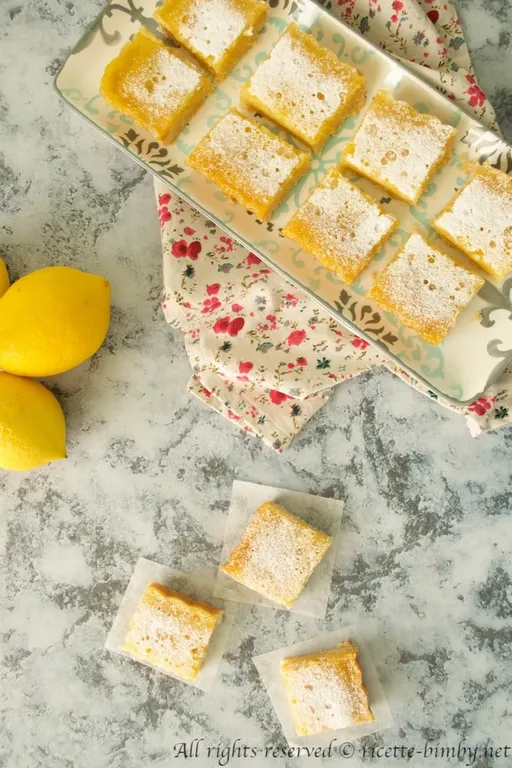 Lemon Bars bimby
