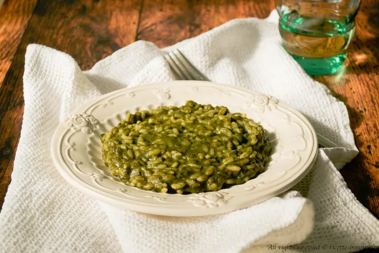 Risotto agli spinaci e gorgonzola Bimby
