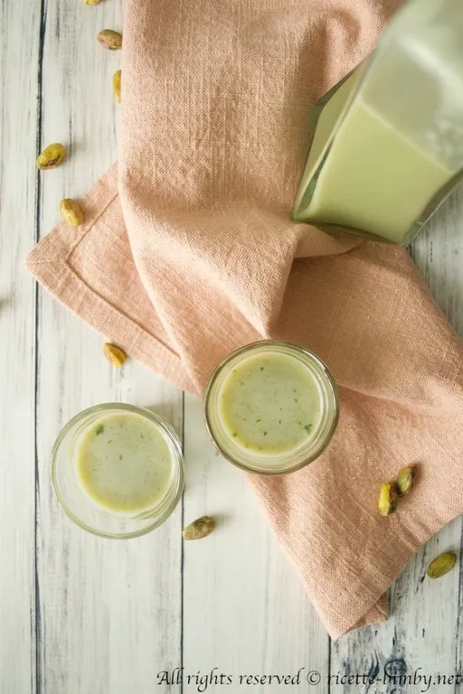Crema di liquore al pistacchio bimby
