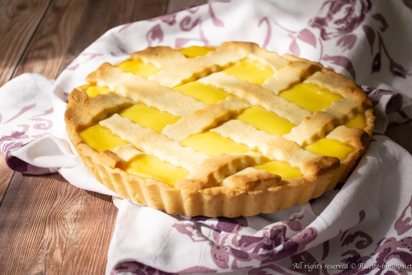 Crostata alla crema Bimby