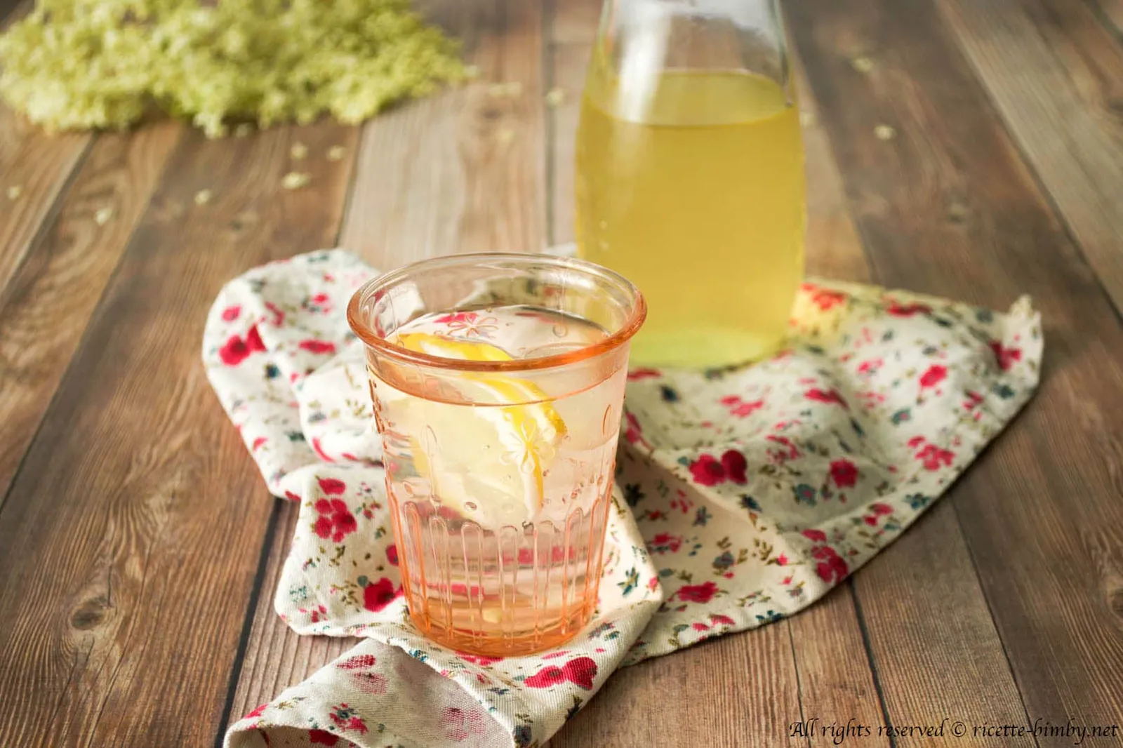 Sciroppo ai fiori di sambuco Bimby