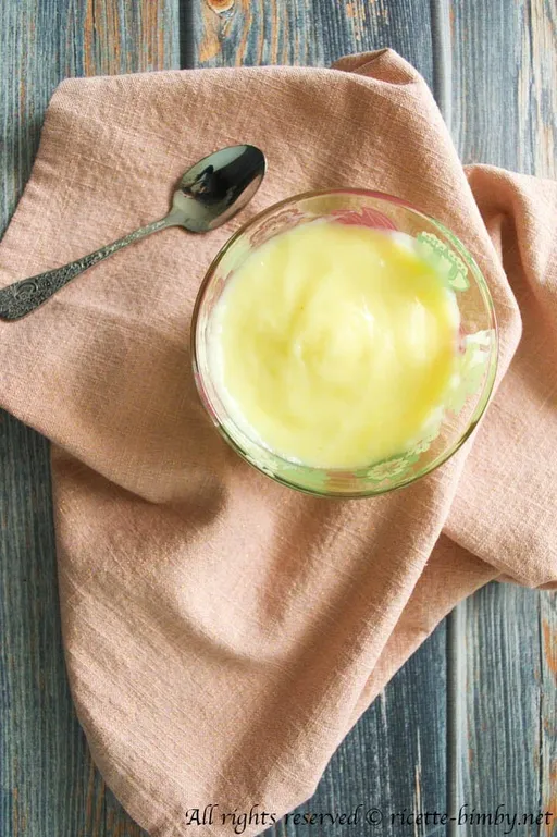 Crema al limone senza uova bimby