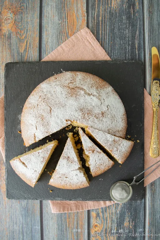 Torta con crema nell'impasto bimby
