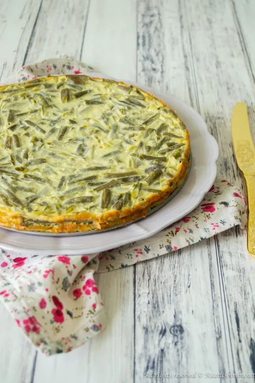 Sformato di fagiolini bimby