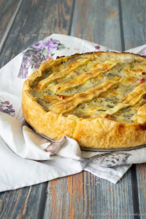 Torta salata alle verdure bimby