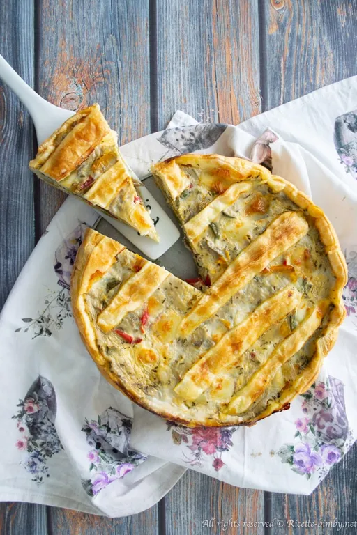 Torta salata alle verdure bimby