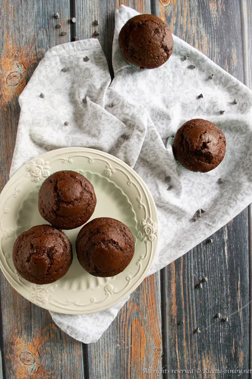 Muffin caffè e cioccolato bimby