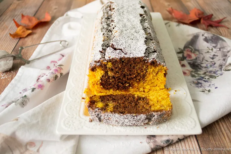 Plumcake zucca e cioccolato Bimby