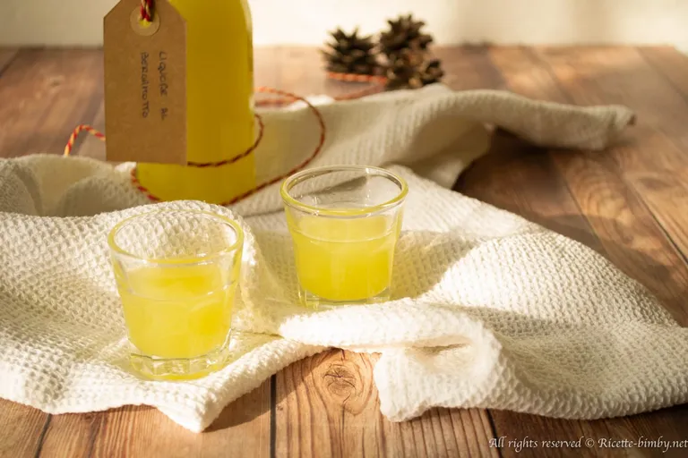 Liquore al bergamotto Bimby