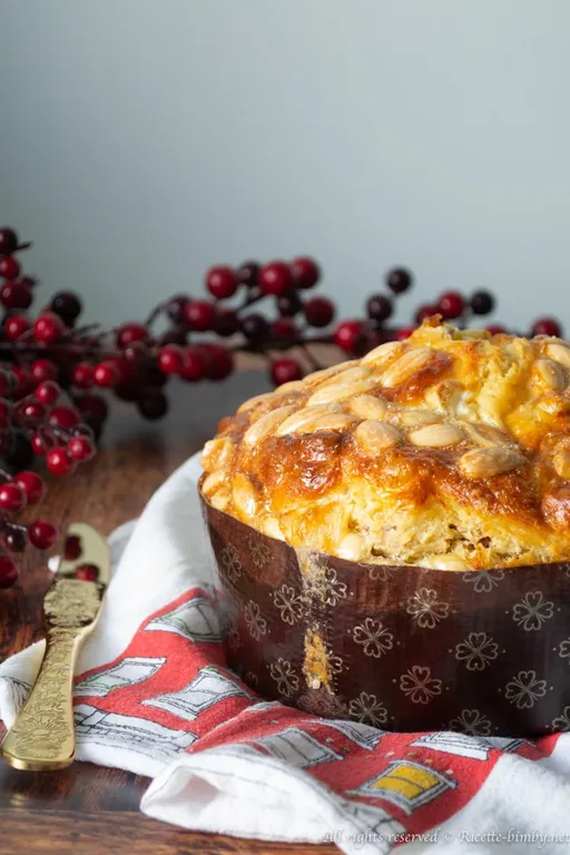 Panettone salato veloce bimby