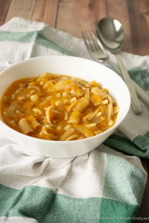 Pasta e zucca bimby