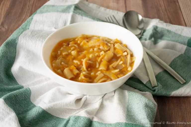 Pasta e zucca Bimby
