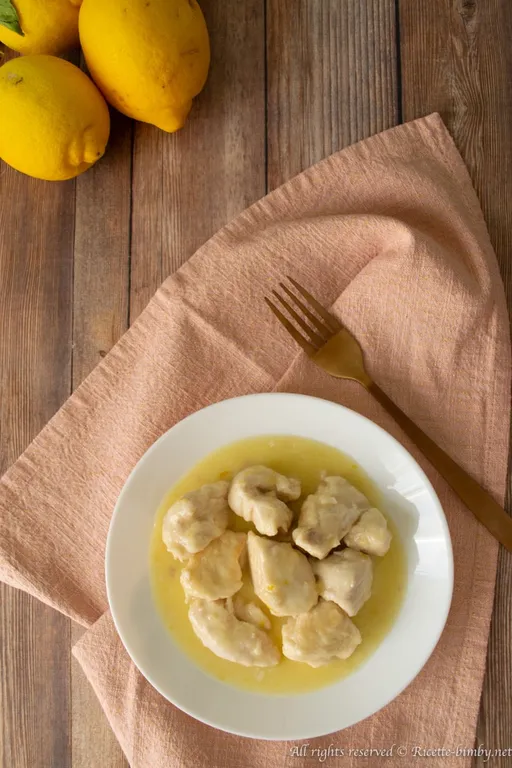 Bocconcini di pollo al limone bimby