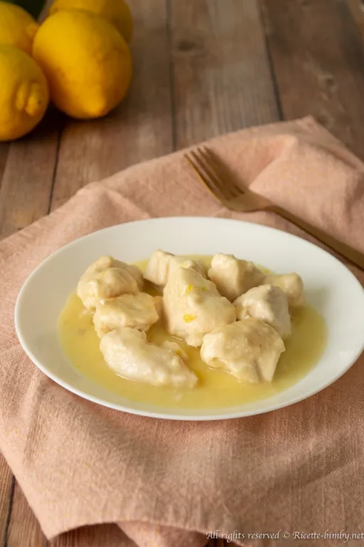 Bocconcini di pollo al limone bimby