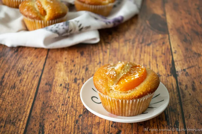 Muffin albicocche e cocco Bimby