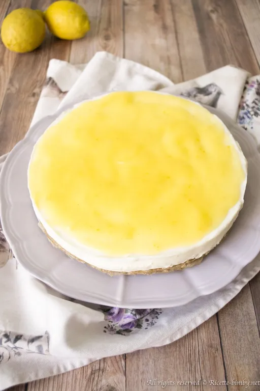 Cheesecake al limone senza cottura bimby