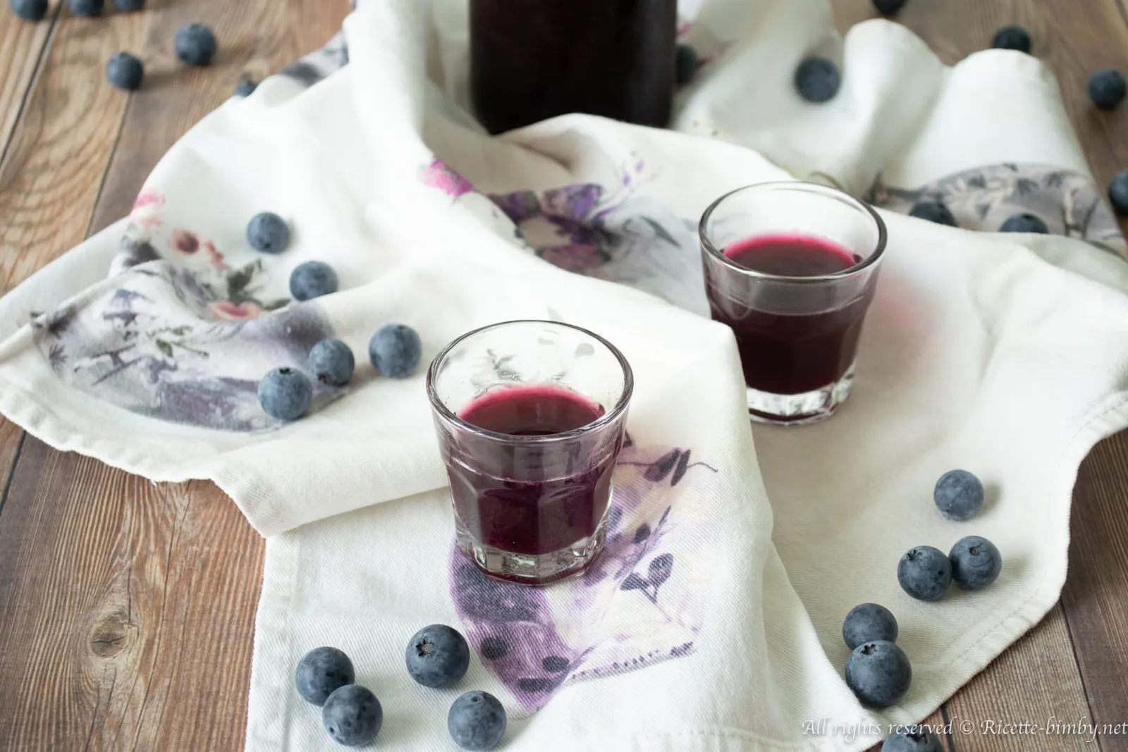 Liquore ai mirtilli Bimby