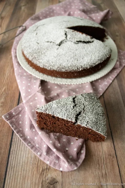 Torta al cioccolato senza glutine bimby