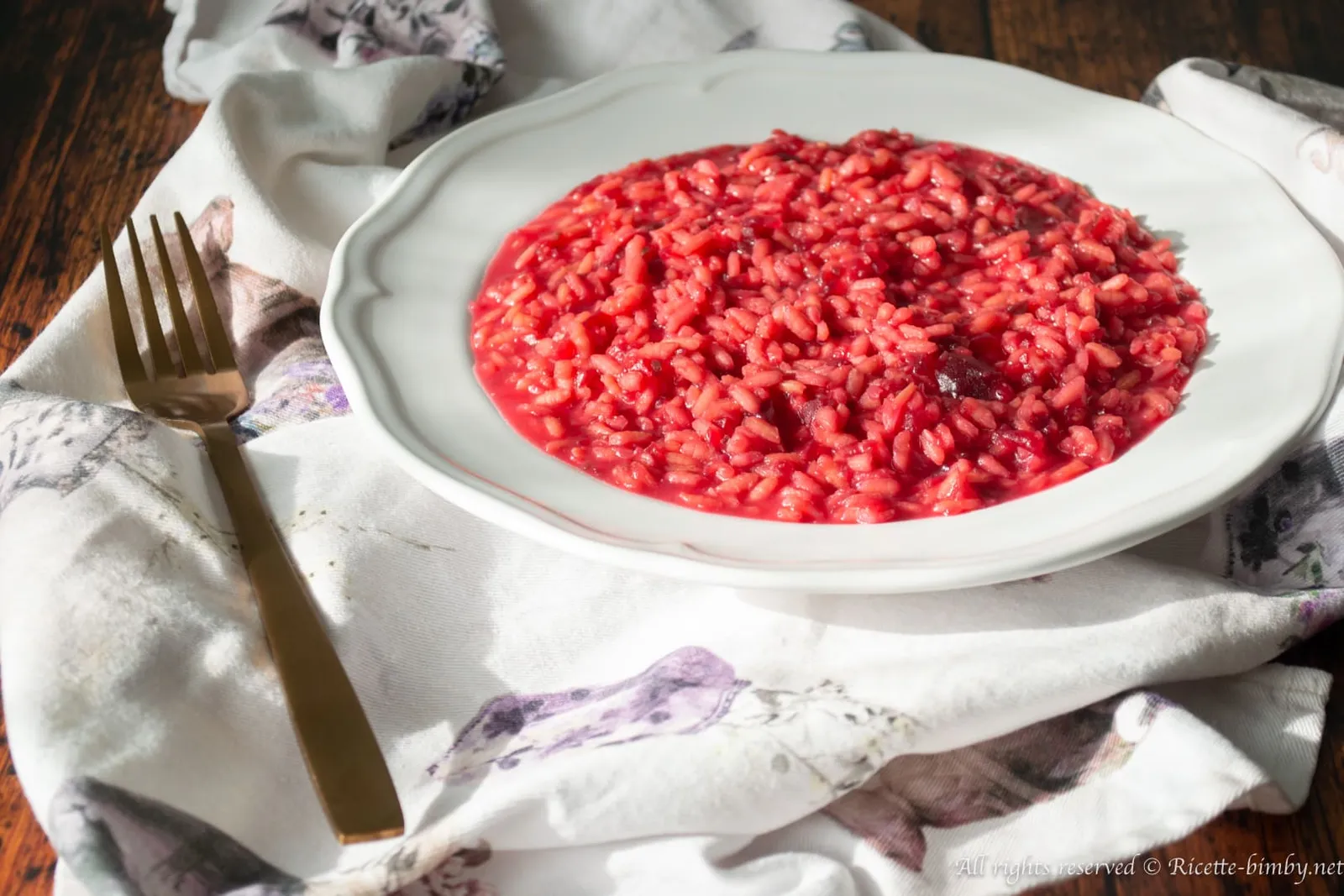 Risotto alla barbabietola Bimby