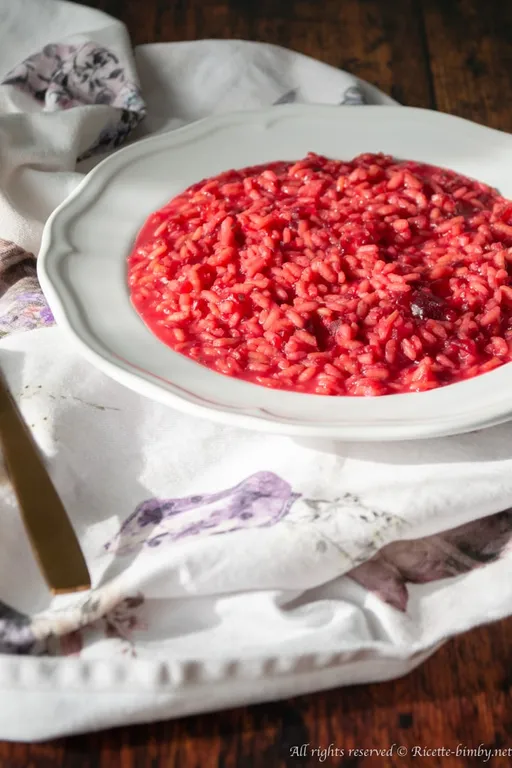 Risotto alla barbabietola bimby