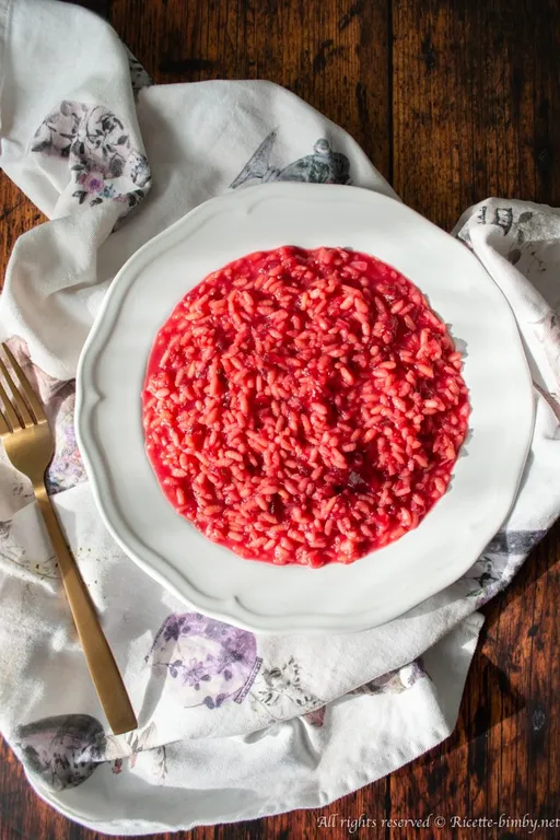 Risotto alla barbabietola bimby