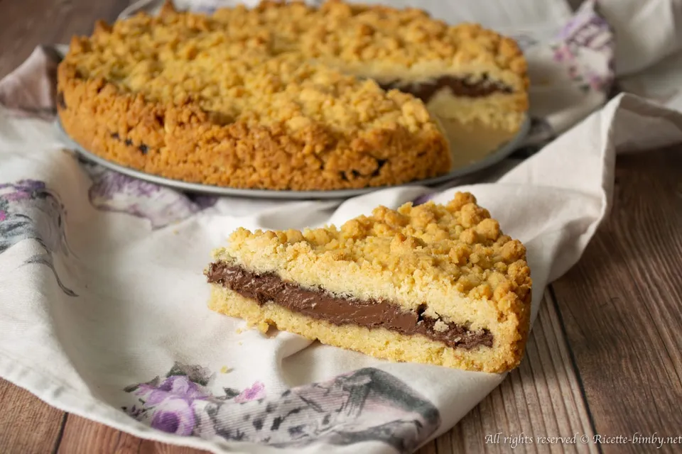 Sbriciolata alla Nutella Bimby