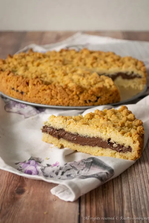 Sbriciolata alla Nutella bimby