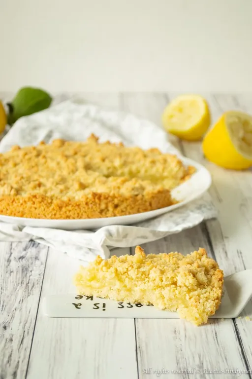 Sbriciolata al limone bimby