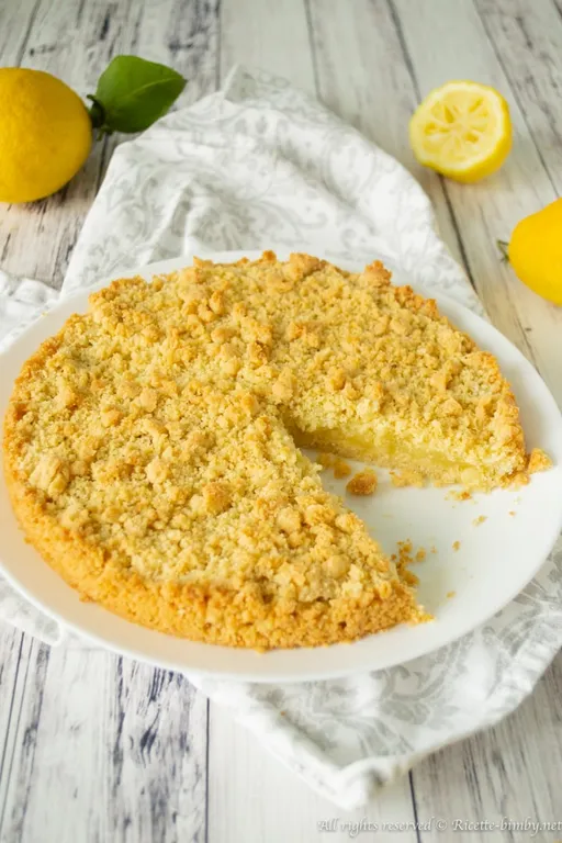 Sbriciolata al limone bimby