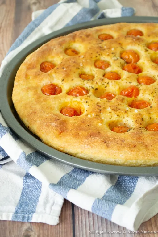 Focaccia pugliese bimby