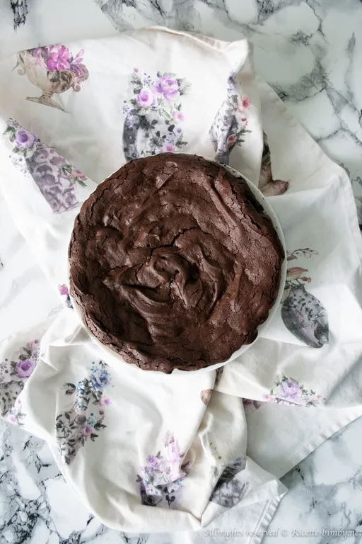 Torta al cioccolato senza farina bimby