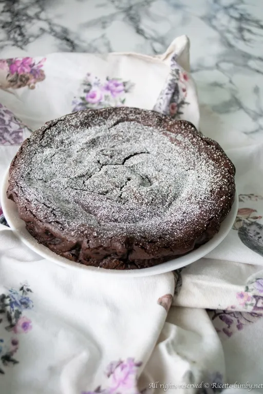 Torta al cioccolato senza farina bimby
