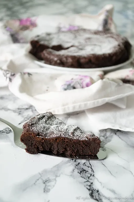 Torta al cioccolato senza farina bimby