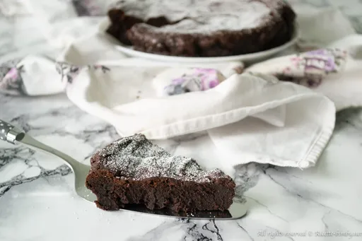 Torta al cioccolato senza farina bimby