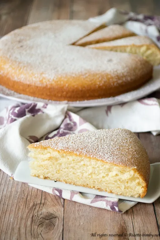 Torta all'acqua senza uova bimby