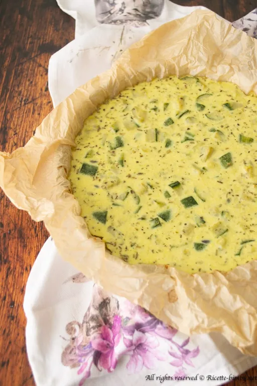 Frittata di zucchine bimby