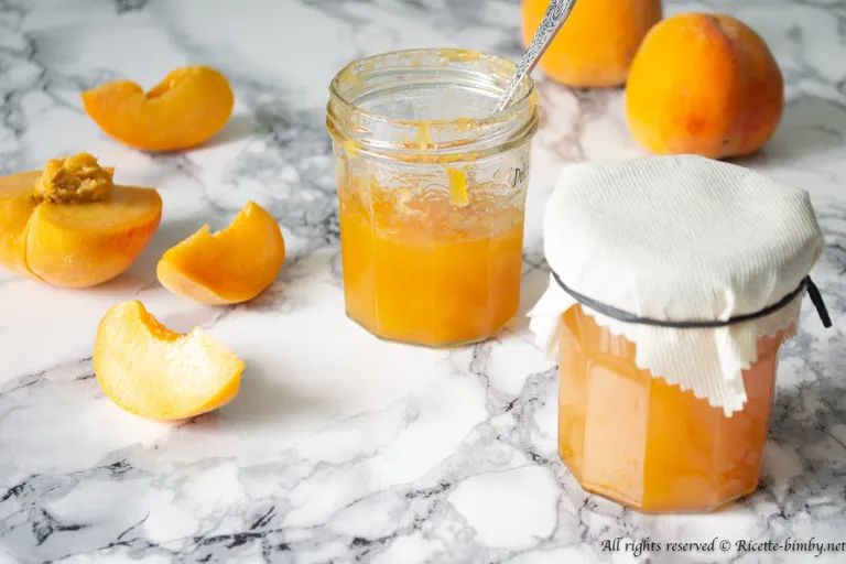 Marmellata di pesche Bimby