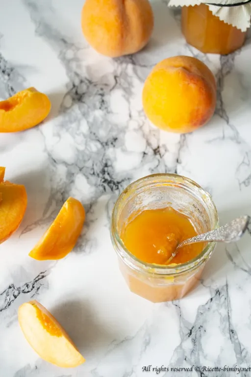 Marmellata di pesche bimby