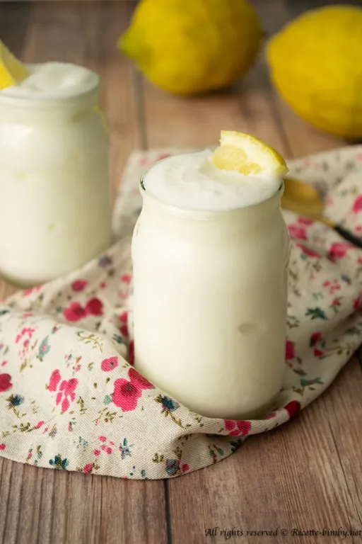 Sorbetto cremoso al limone bimby