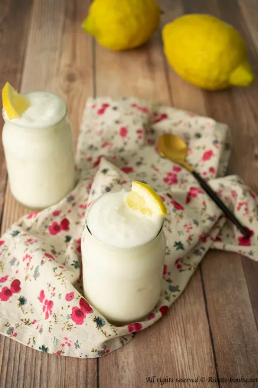 Sorbetto cremoso al limone bimby