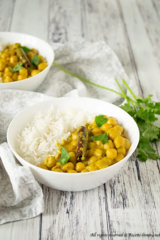 Curry di ceci bimby