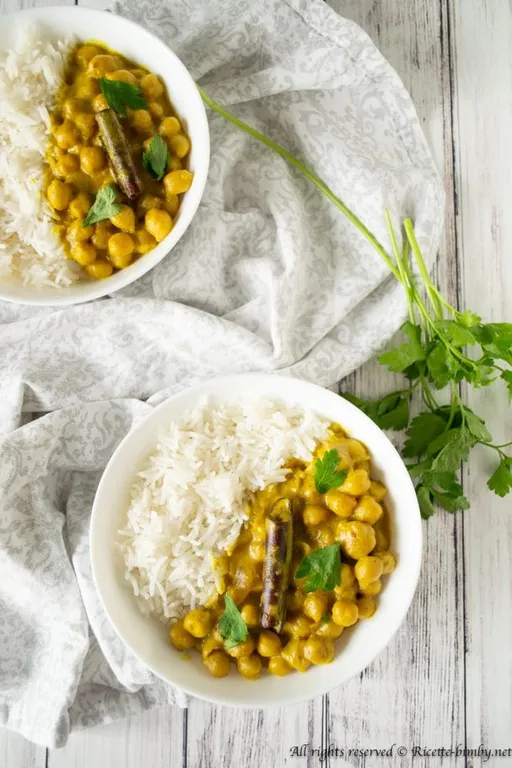 Curry di ceci bimby