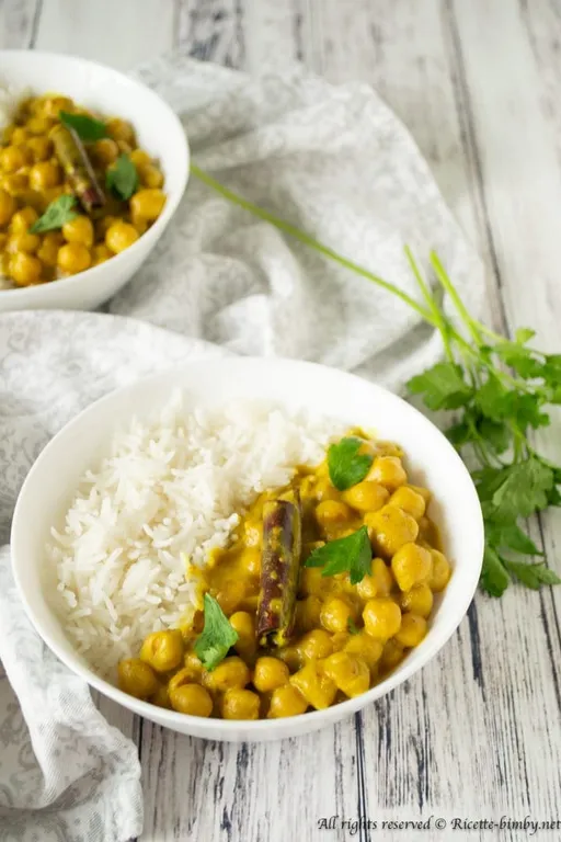 Curry di ceci bimby