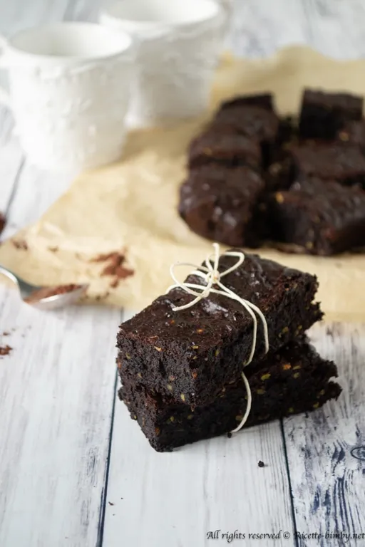 Brownies al cacao bimby