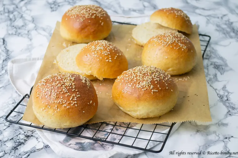 Panini integrali per Hamburger Bimby