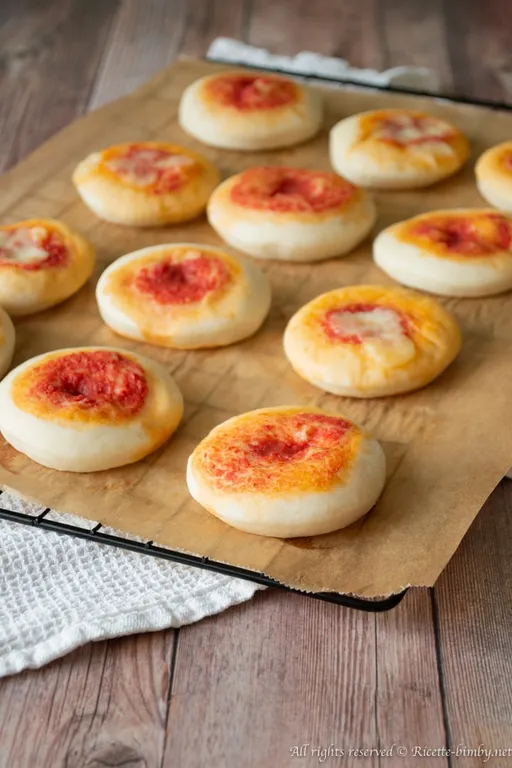 Pizzette rosse bimby